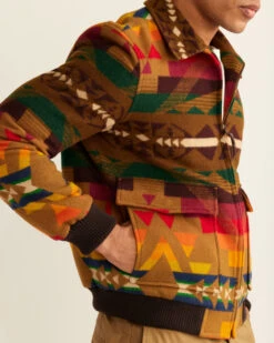 Pendleton MEN'S COLTON ZIP-FRONT WOOL COAT -Pendleton Sales Store 58570Z 16110 ALT4