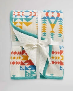 Pendleton PILOT ROCK SHERPA STROLLER BLANKET -Pendleton Sales Store 70102 55326 ALT2