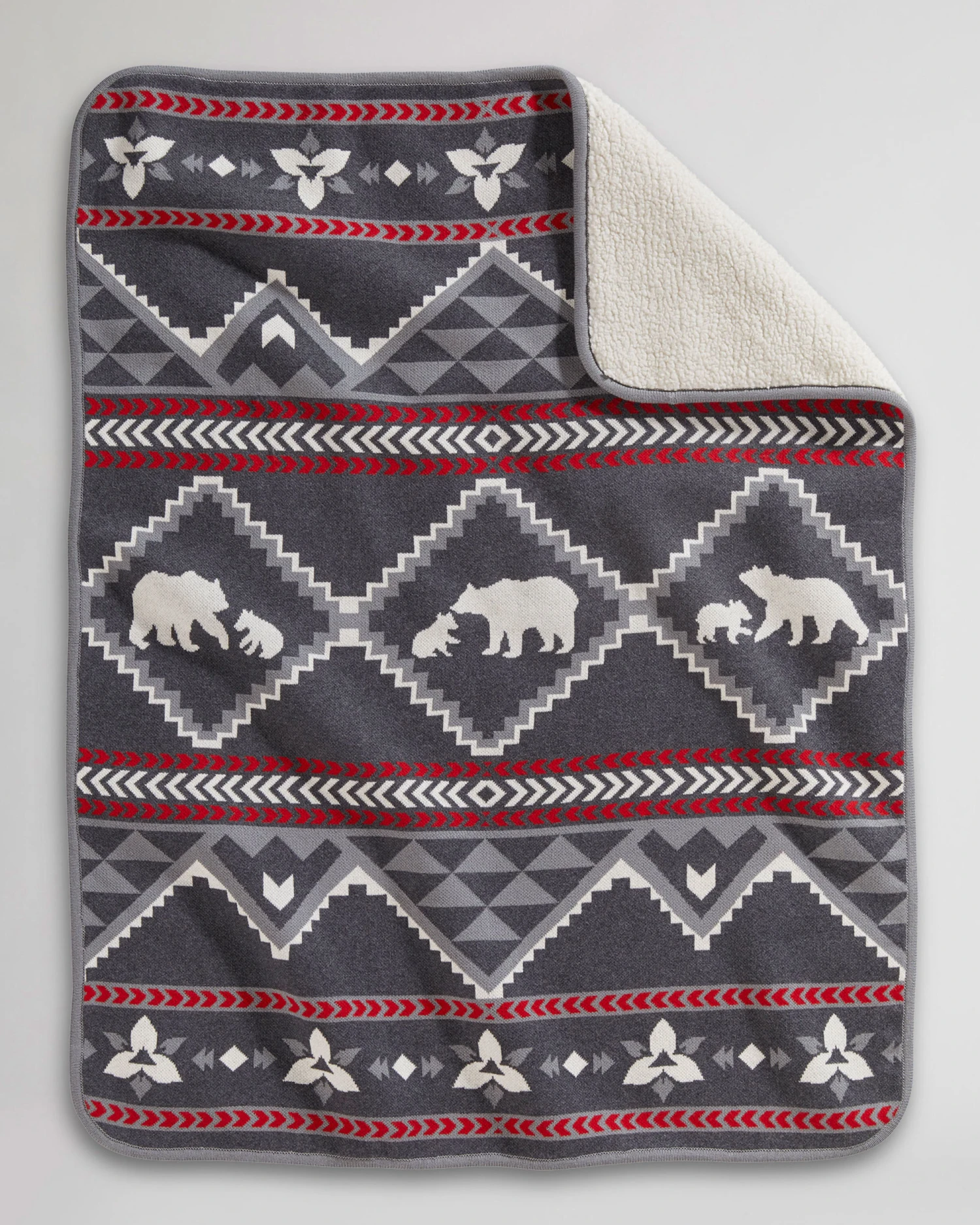 Pendleton LOST TRAIL SHERPA STROLLER BLANKET 3 Pendleton LOST TRAIL SHERPA STROLLER BLANKET