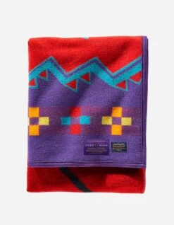 Pendleton CELEBRATE THE HORSE BLANKET -Pendleton Sales Store 70691 RED ALT2