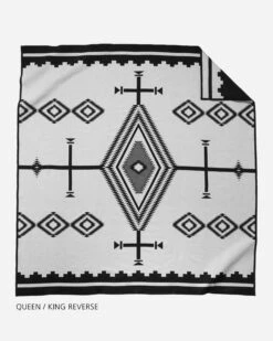Pendleton LOS OJOS BLANKET -Pendleton Sales Store 70803 BKWH ALT3