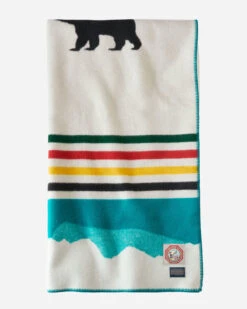 Pendleton CROWN OF THE CONTINENT BLANKET 7 Pendleton CROWN OF THE CONTINENT BLANKET -Pendleton Sales Store 71362 IVRY ALT2