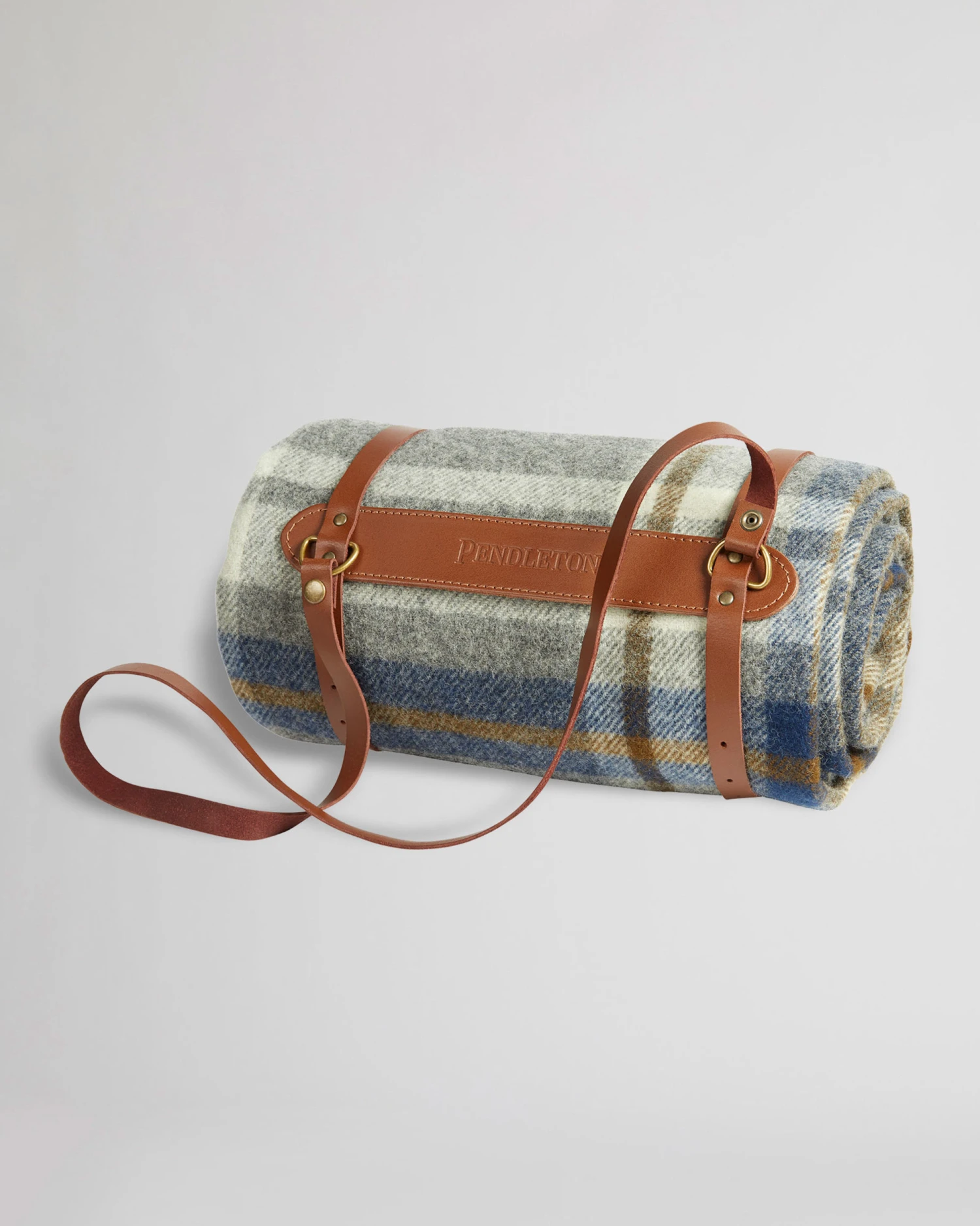 Pendleton MOTOR ROBE WITH LEATHER CARRIER 5 Pendleton MOTOR ROBE WITH LEATHER CARRIER - Image 3