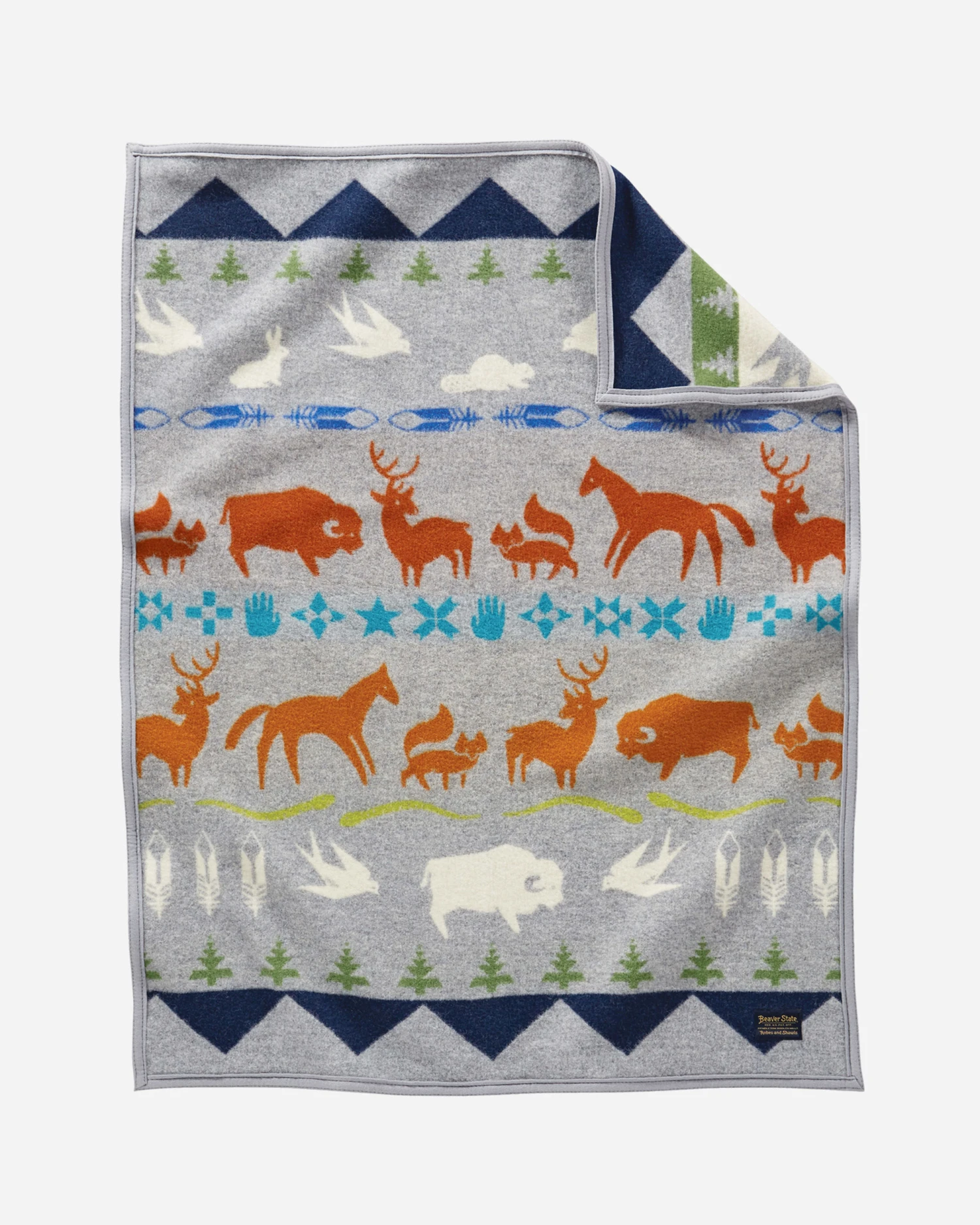 Pendleton SHARED PATHS CRIB BLANKET 3 Pendleton SHARED PATHS CRIB BLANKET