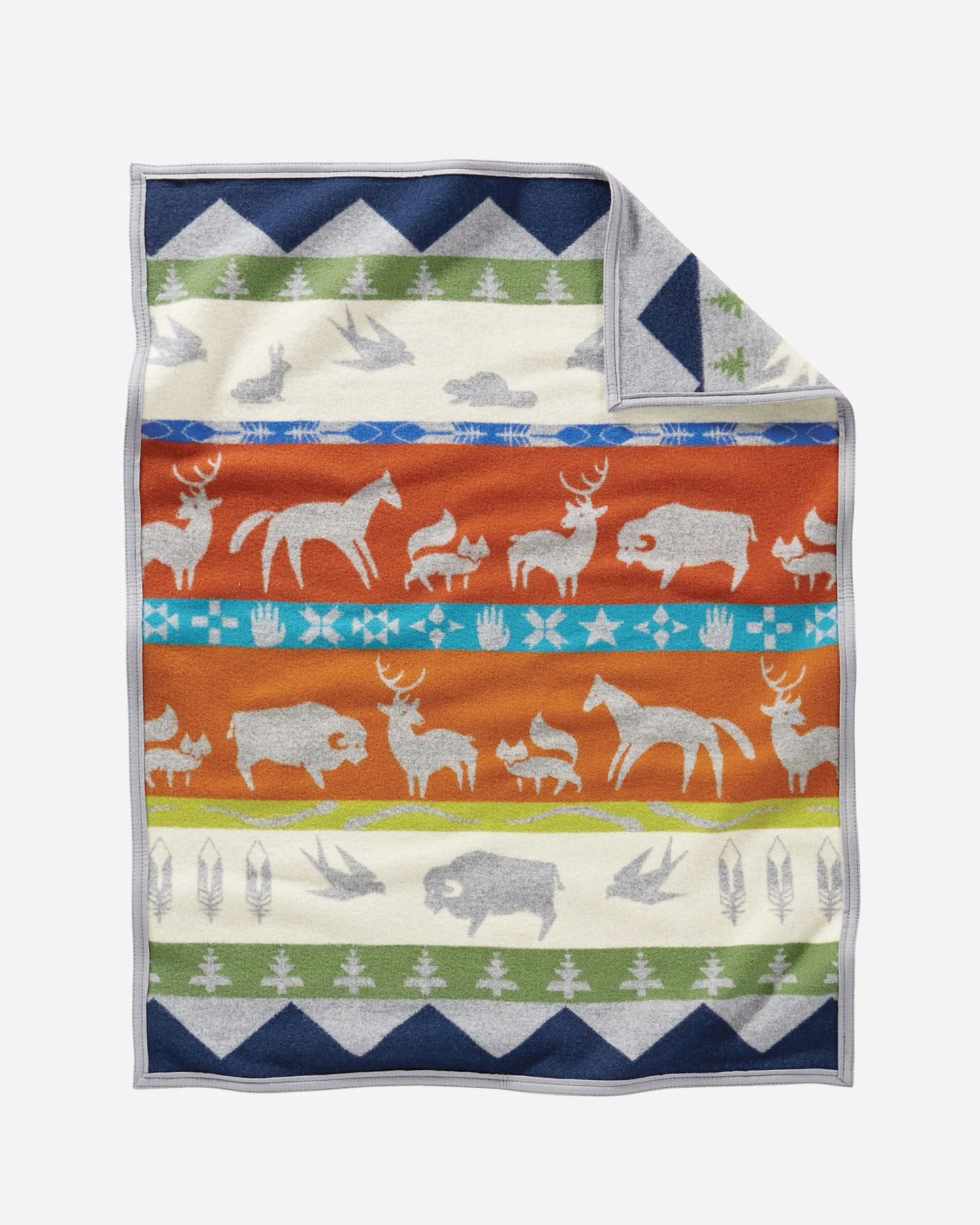 Pendleton SHARED PATHS CRIB BLANKET 4 Pendleton SHARED PATHS CRIB BLANKET - Image 2