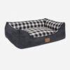 Pendleton CHARCOAL OMBRE PLAID KUDDLER DOG BED -Pendleton Sales Store 73815 D333