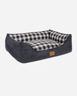 Pendleton CHARCOAL OMBRE PLAID KUDDLER DOG BED