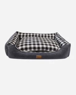 Pendleton CHARCOAL OMBRE PLAID KUDDLER DOG BED -Pendleton Sales Store 73815 D333 ALT2
