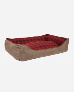 Pendleton RED OMBRE PLAID KUDDLER DOG BED -Pendleton Sales Store 73817 D335 ALT2