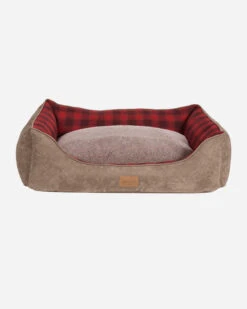 Pendleton RED OMBRE PLAID KUDDLER DOG BED -Pendleton Sales Store 73817 D335 ALT3
