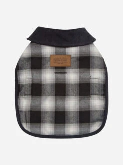 Pendleton CHARCOAL OMBRE PLAID DOG COAT -Pendleton Sales Store 73822 D333 ALT3