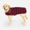 Pendleton RED OMBRE PLAID DOG COAT
