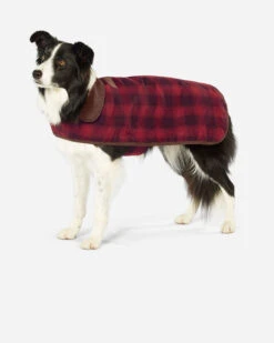 Pendleton RED OMBRE PLAID DOG COAT -Pendleton Sales Store 73824 D335 ALT2