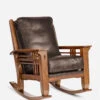 Pendleton STAGECOACH LEATHER ROCKER -Pendleton Sales Store 73842 CHCH