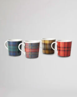 Pendleton TARTAN TAPERED MUGS, SET OF 4